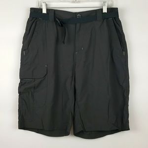 Columbia Belted Hiking Short Size Medium in Gray
